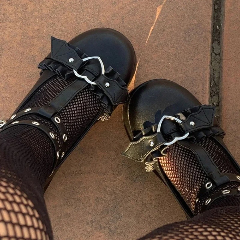 Women'S Shoes Everyday - 새로운 스위트 하트 버클 웨지 메리