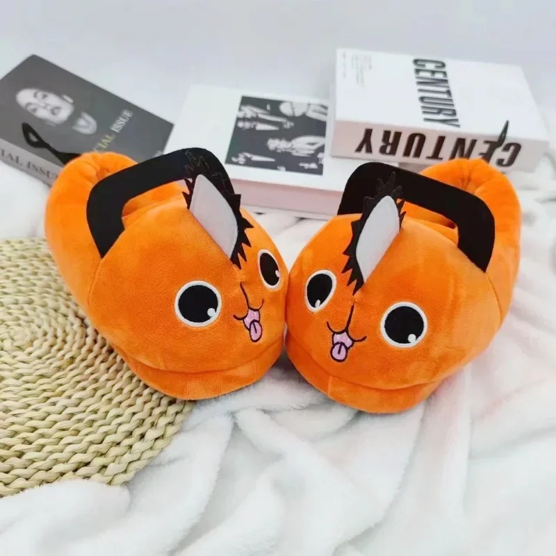 애니메이션 체인소맨 포치타 하우스 슬리퍼 겨울 신발 여 - Women Shoes Size To Men 리뷰 및 가격