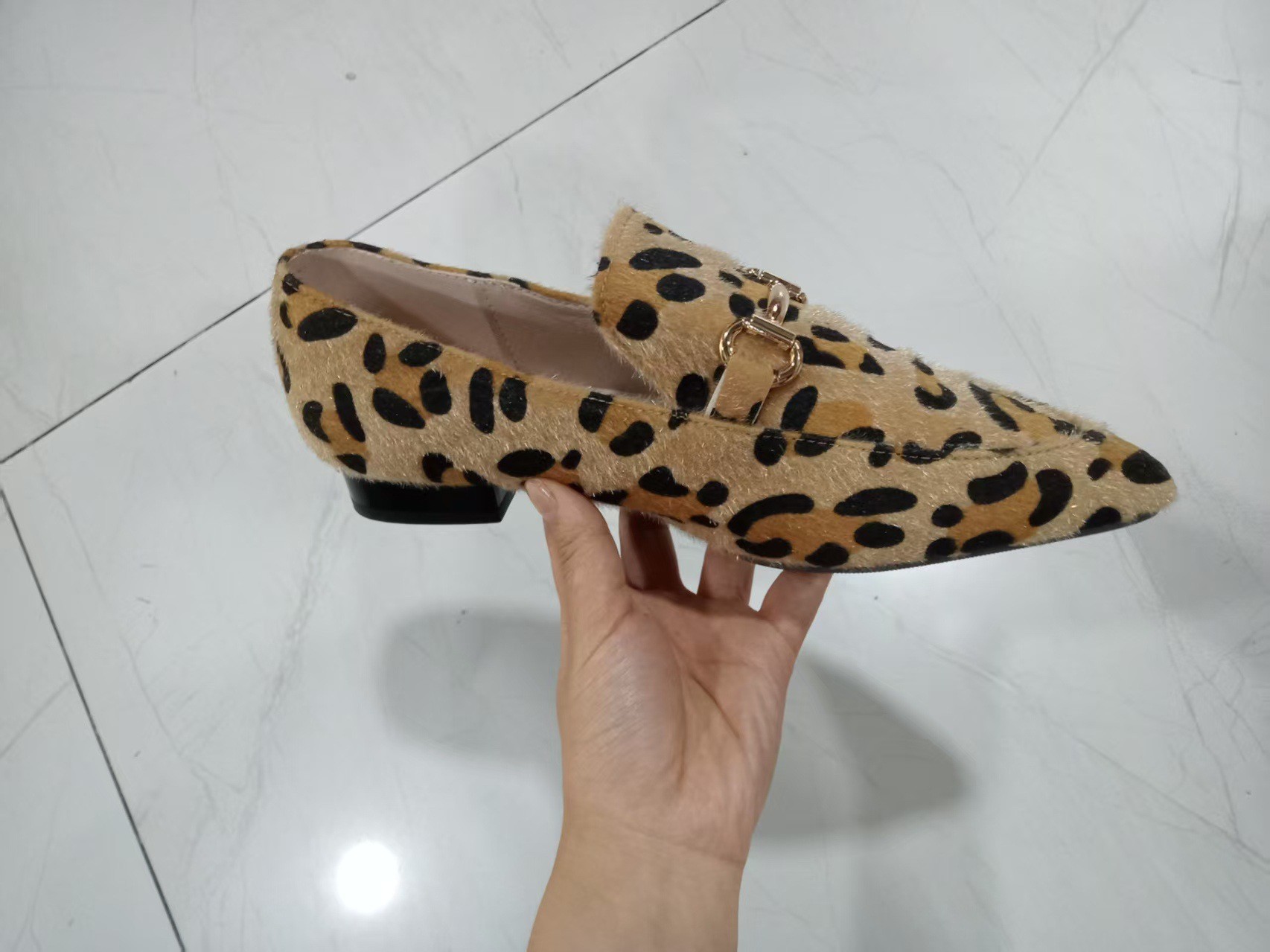 대형 사이즈 40-43 레오파드 프린트 여성화, 202 - Leopard Print Heels 리뷰 및 가격