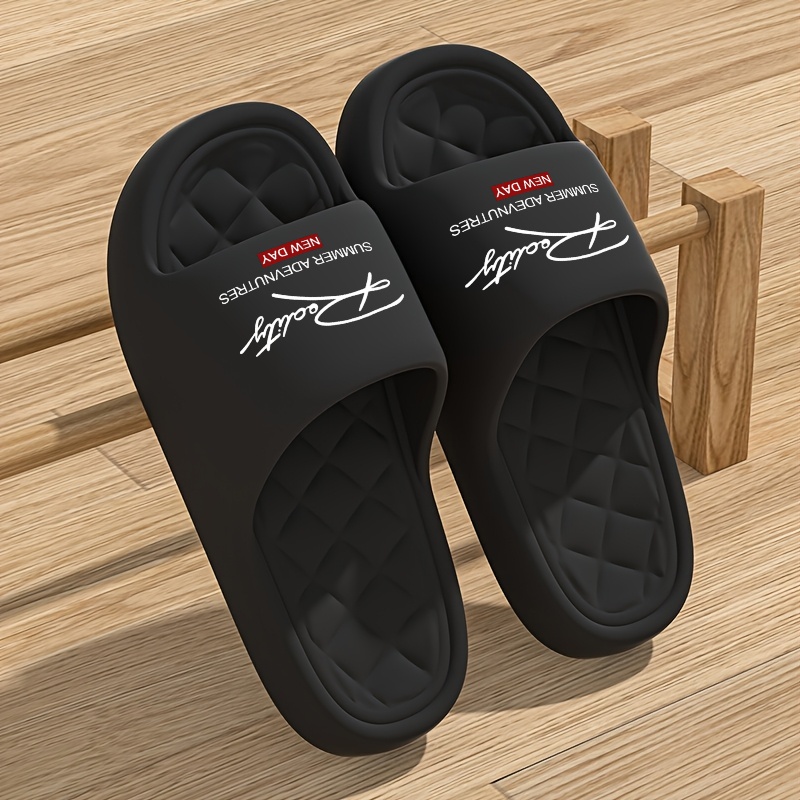 커플 슬리퍼 여성 남성용 부드러운 청키 슬라이드 홈 욕 - Women Shoes Size To Men 리뷰 및 가격