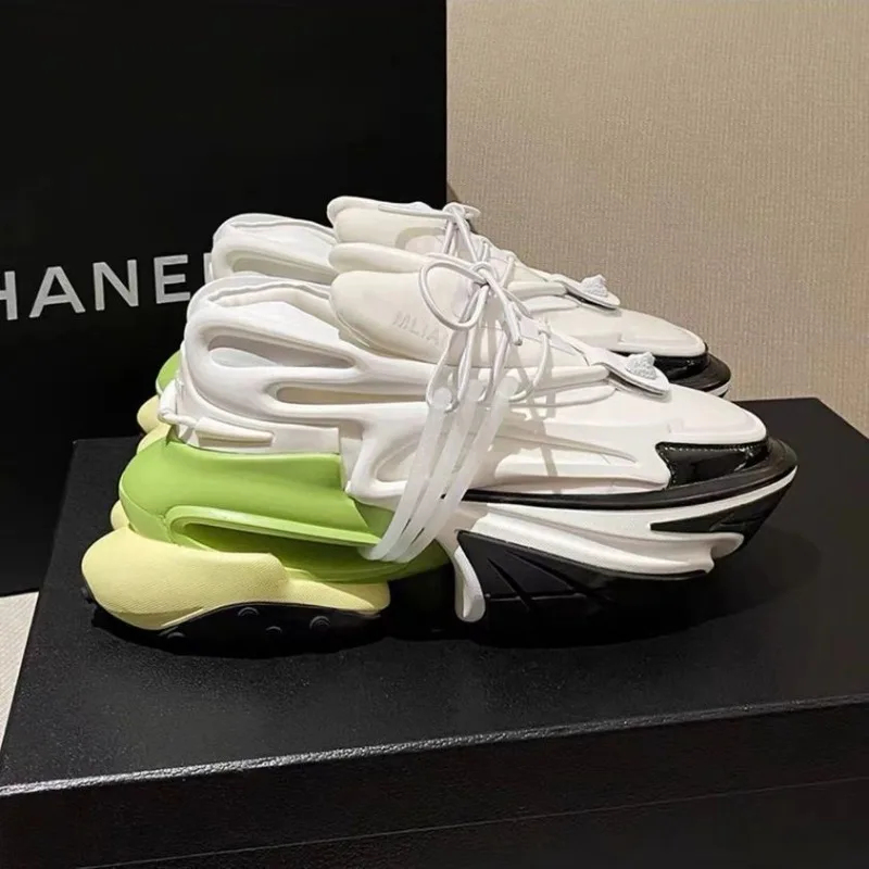 유니섹스 2026 러닝화 통기성 좋은 두꺼운 밑창 스포 - Women'S Shoes Vs Men'S Size 리뷰 및 가격