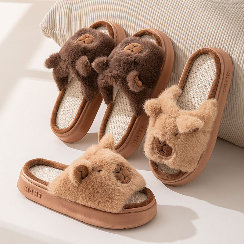 헴프 카툰 여성 슬리퍼 홈 플랫 캐주얼 봄 여름 럭셔리 - Women'S Shoes Everyday 리뷰 및 가격
